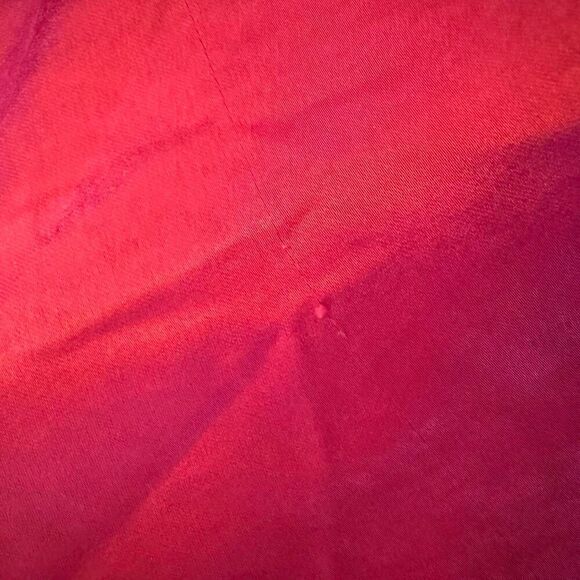 Lush Fuschia Satin Puff Sleeve Mini Dress Y2K Style Barbie Pink Size Medium - Picture 8 of 8